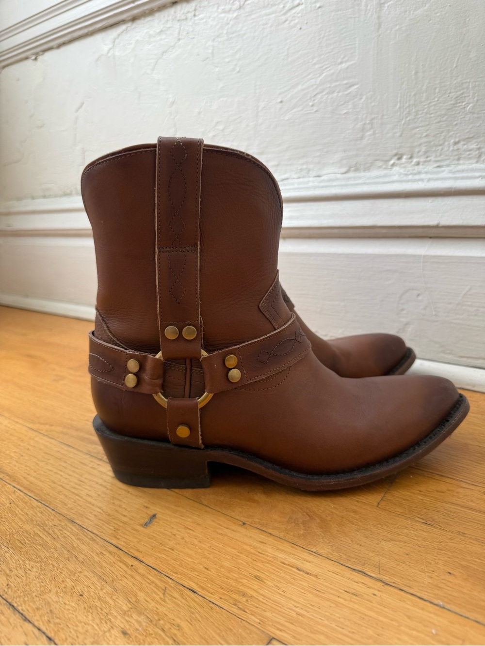 Frye Harness Ankle Boots